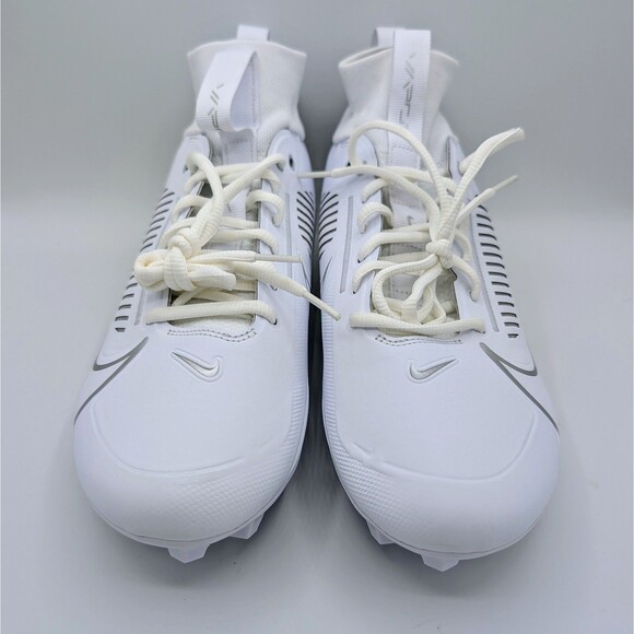 Nike Vapor Edge Pro 360 2 White Silver Football Cleats DA5456-102 Men\'s Size 8.5 main image 5
